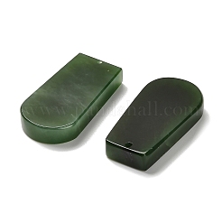 Подвески из окрашенного натурального нефрита&nbsp;G-R001-01