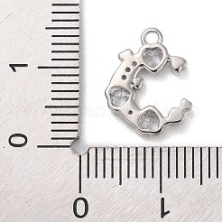 Латунь с кубическими цирконами KK-Q817-04P