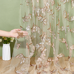 Полиэстеровая ткань с узором «бабочка и стрекоза» FIND-WH0816-050B