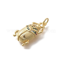 Латунные микро проложить кубического циркония подвески&nbsp;KK-D431-074B-02