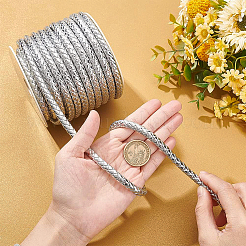 Плетеный шнур из искусственной кожи WL-WH0003-14C