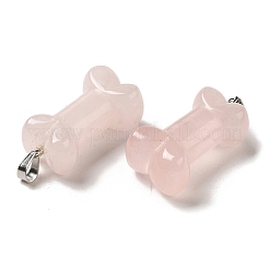 Природного розового кварца подвески&nbsp;G-K353-02P-03