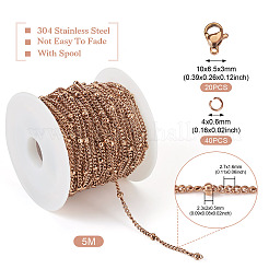 Набор для изготовления браслета-цепочки своими руками CHS-TA0001-44