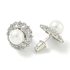 Серьги-гвоздики из циркония EJEW-H014-05P