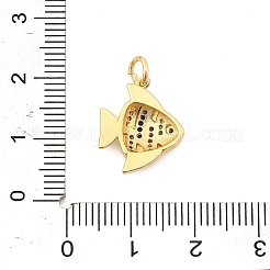 Латунные микро проложить кубического циркония подвески KK-D502-26D-G