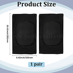 Genouillères de sport en éponge et polyester pour le yoga&nbsp;AJEW-WH20054-202B-02