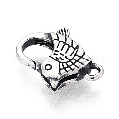925 стерлингового серебра застежкой омар коготь&nbsp;STER-T009-28AS