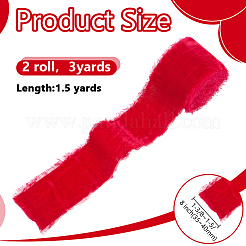 Бархатная бахромчатая лента&nbsp;OCOR-WH0082-485C