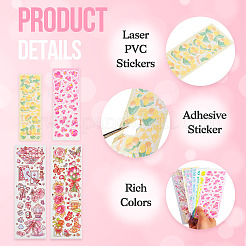 8 стиль лазерных ПВХ-наклеек&nbsp;AJEW-TA0001-56