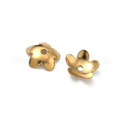 Perlenkappen aus Edelstahl 304&nbsp;STAS-P448-09K-G