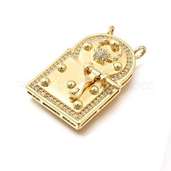 Латунные микро проложить кубического циркония подвески&nbsp;KK-Z125-26G