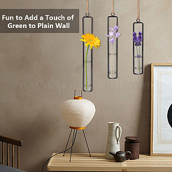 3шт 3 стиля подвесная стеклянная гидропонная ваза DIY-OC0012-50EB