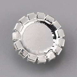 Kunstharz-Imitat-Türkis zum Aufnähen mit Strass&nbsp;DIY-WH0292-16B