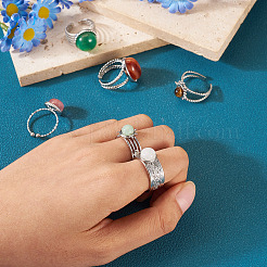 DIY-Set zur Herstellung von Edelsteinringen&nbsp;DIY-TA0005-21