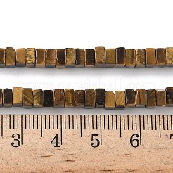 Природных тигровый глаз бисер нитей G-A280-C03-01