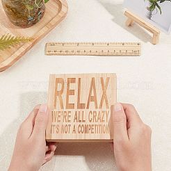 Украшения дисплея натурального дерева AJEW-CN0001-09C