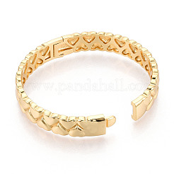 Латунные браслеты BJEW-N035-06G