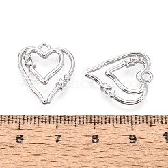 Colgante micropavé cubic zirconia de latón&nbsp;KK-T073-35P