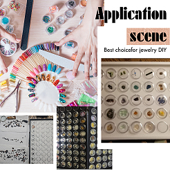 Пластиковые ящики для инструментов для ногтей MRMJ-WH0012-40