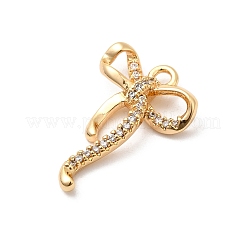 Латунные микро проложить кубического циркония подвески&nbsp;KK-F916-14G