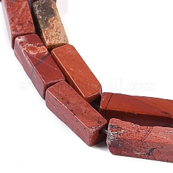Натуральные красные яшмы бусы пряди G-E612-C07