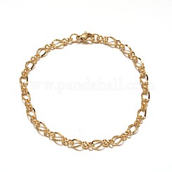 Bracelets à chaîne en acier inoxydable 304&nbsp;BJEW-L531-06G