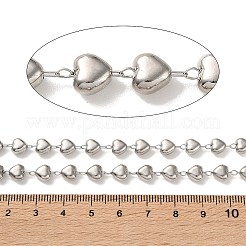 Herzgliederketten aus Messing&nbsp;KK-P351-01P