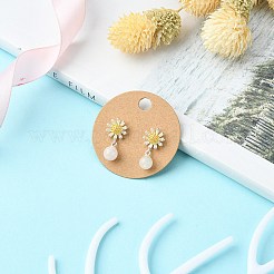 50шт бумажные карты для демонстрации ювелирных изделий CDIS-CJ0001-07