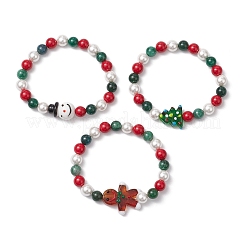 3 шт. 3 стиля рождественской серии BJEW-TA00663