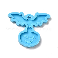 Fledermaus mit kürbis jack-o'-lantern diy anhänger silikonformen&nbsp;LS-SIMO-H004-12