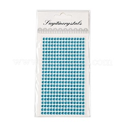 Самоклеящиеся акриловые наклейки со стразами&nbsp;STIC-PW0012-01F