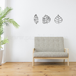 Лист акриловые зеркальные настенные наклейки OACR-WH0032-06B