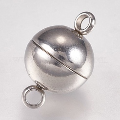 Anlaufgeschützte Magnetverschlüsse aus Edelstahl 304 mit Schlaufen&nbsp;STAS-G173-05P-10mm