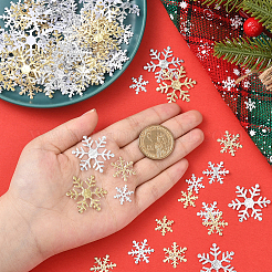 6 пакетик 3 стилей 2 цвета пластиковое конфетти&nbsp;DIY-SC0031-48A