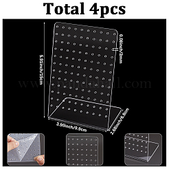 Акриловый дисплей серьги стойки&nbsp;EDIS-WH20003-03A