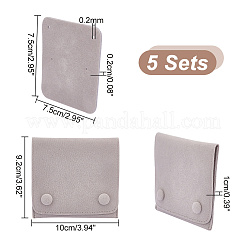 Бархатные мешочки для хранения ювелирных изделий на шнурке&nbsp;ABAG-WH0032-55B