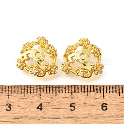 Цветок латуни крышки шарика&nbsp;KK-V008-06G