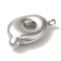 Pendentifs en acier inoxydable 304 anti-ternissement&nbsp;STAS-M017-08P-18