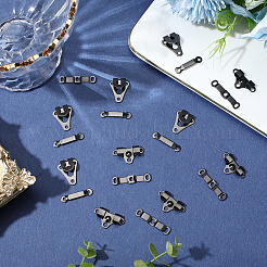 60 шт. 2 стиля латунных регулируемых джинсовых булавок&nbsp;KK-GF0001-21B