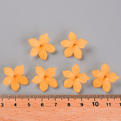 Матовые акриловые колпачки из бисера MACR-S371-05A-719