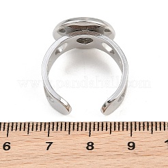 Hohle Herz 304 Edelstahl Manschettenring Komponenten&nbsp;SA-CBA82C8-02D-P