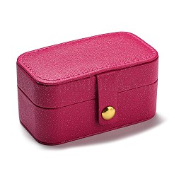 Шкатулка для драгоценностей из искусственной кожи&nbsp;LS-LBOX-E001-01D