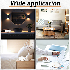 Круглая керамическая тарелка для украшений AJEW-WH20067-023A