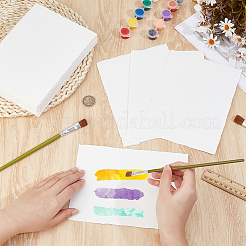 50 papier aquarelle en pâte de bois&nbsp;DIY-WH0671-346C