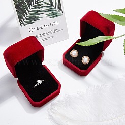 Квадратные бархатные кольца VBOX-WH0002-01B