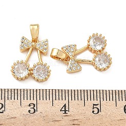 Латунные микро проложить кубического циркония подвески&nbsp;KK-Z136-72G