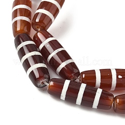 Нити бусин дзи в форме риса в тибетском стиле&nbsp;G-A269-A09-01