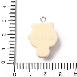 Подвески из непрозрачной смолы&nbsp;RESI-A050-04B