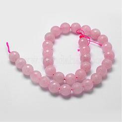 Природного розового кварца нитей бисера G-D840-20-12mm