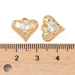 Латунные микро проложить кубического циркония подвески&nbsp;KK-S531-10G-B